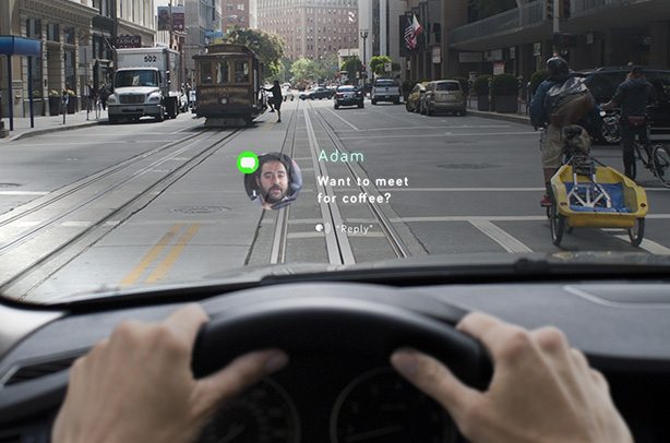 Car Dashboard Projector